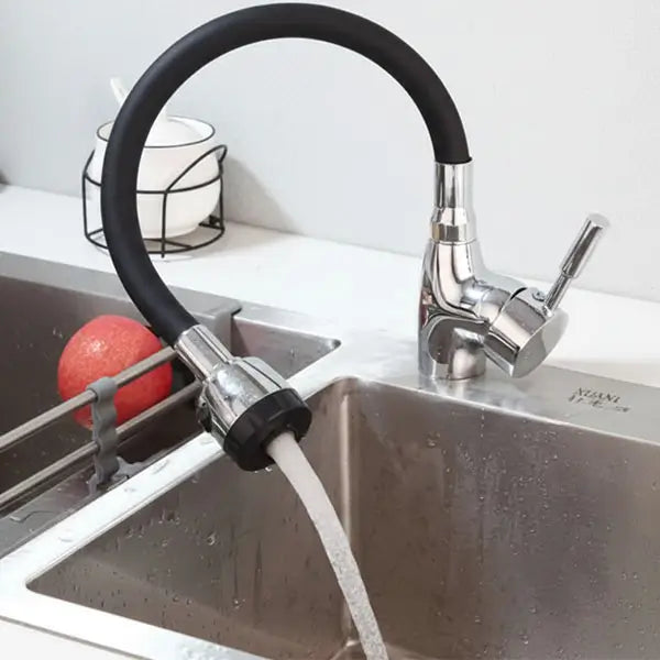 360° Flexible Silicone Faucet Nozzle – Dual Jet & Gentle Stream
