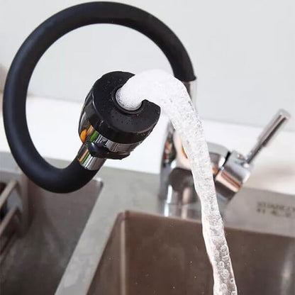 360° Flexible Silicone Faucet Nozzle – Dual Jet & Gentle Stream